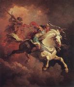 Philippe Jacques Vision of the White Horse china oil painting reproduction